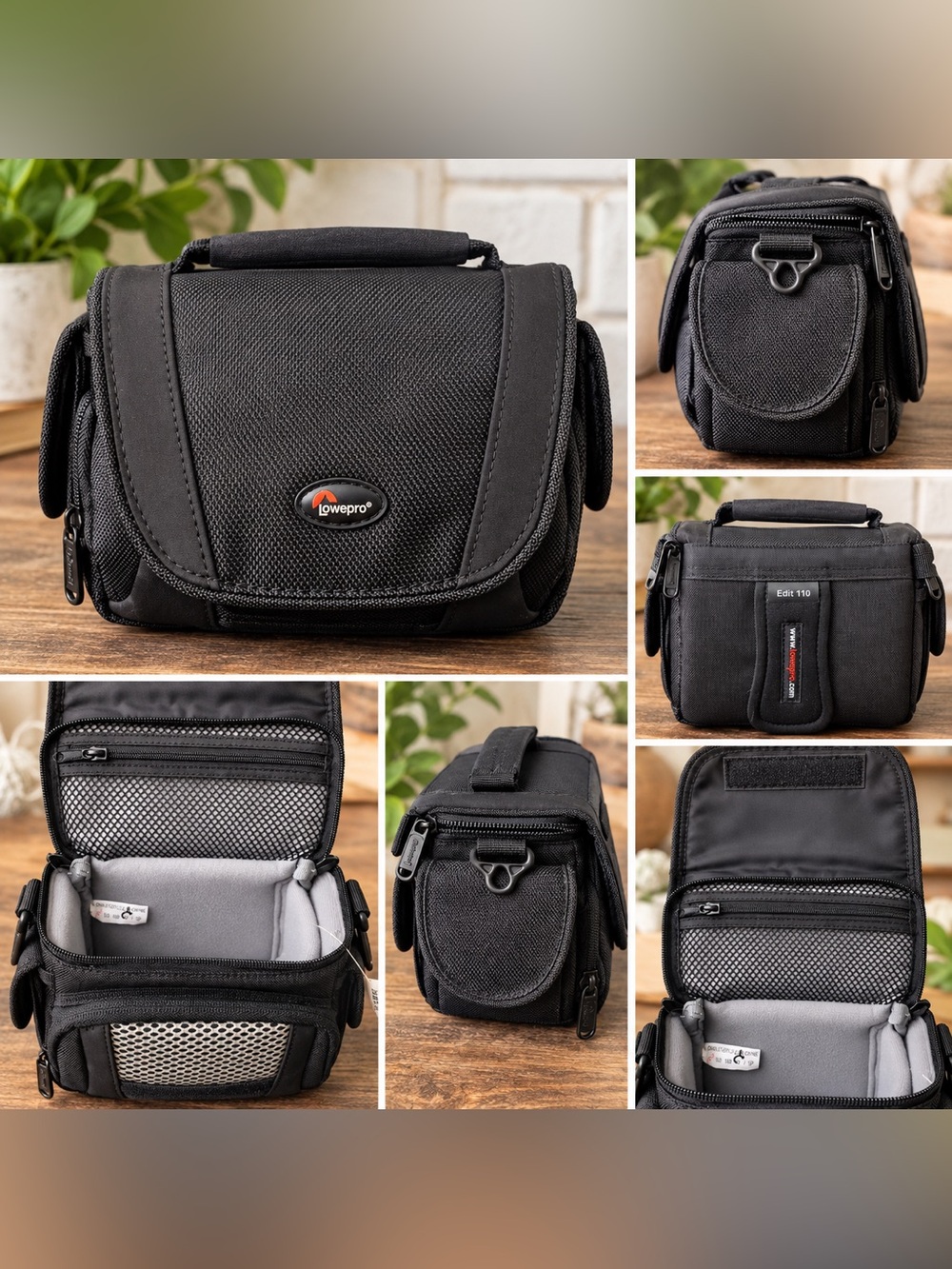 Lowepro Edit 110 Camera Bag – Black
